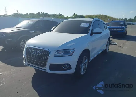 2016 Audi Q5 2.0T Premium из США, поврежденный, VIN WA1L2AFP8GA020805